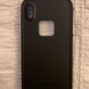 Black LifeProof iPhone XS Max Case